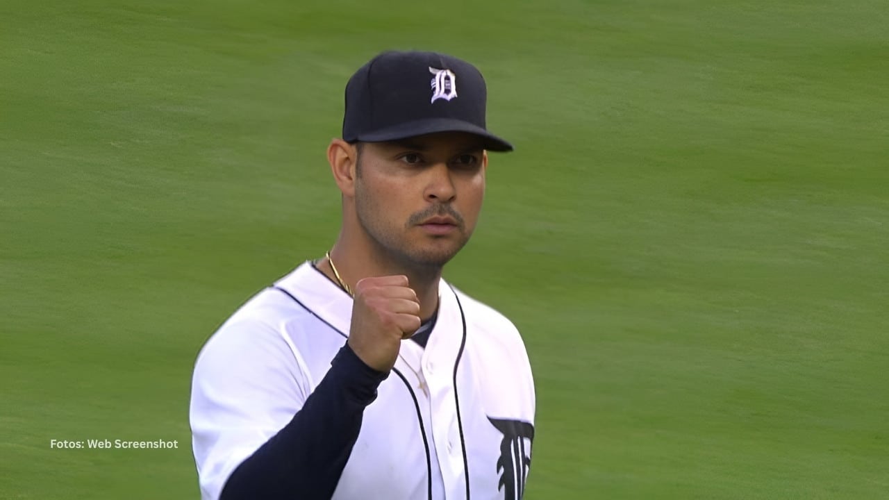 Anibal Sanchez en un juego con Detroit Tigers