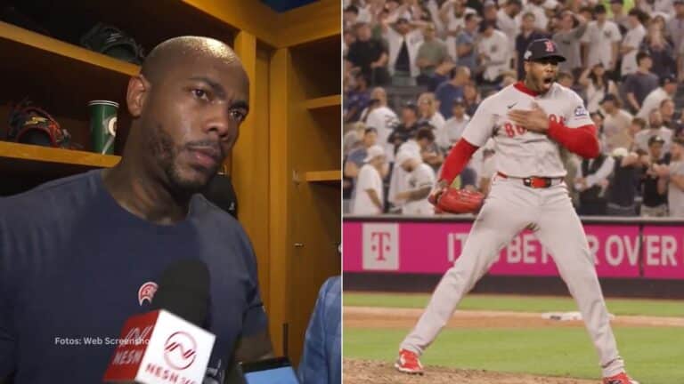 Aroldis Chapman sumó su sexto rescate del 2025 contra New York Yankees; su mayor cantidad ante cualquier equipo en 2025.