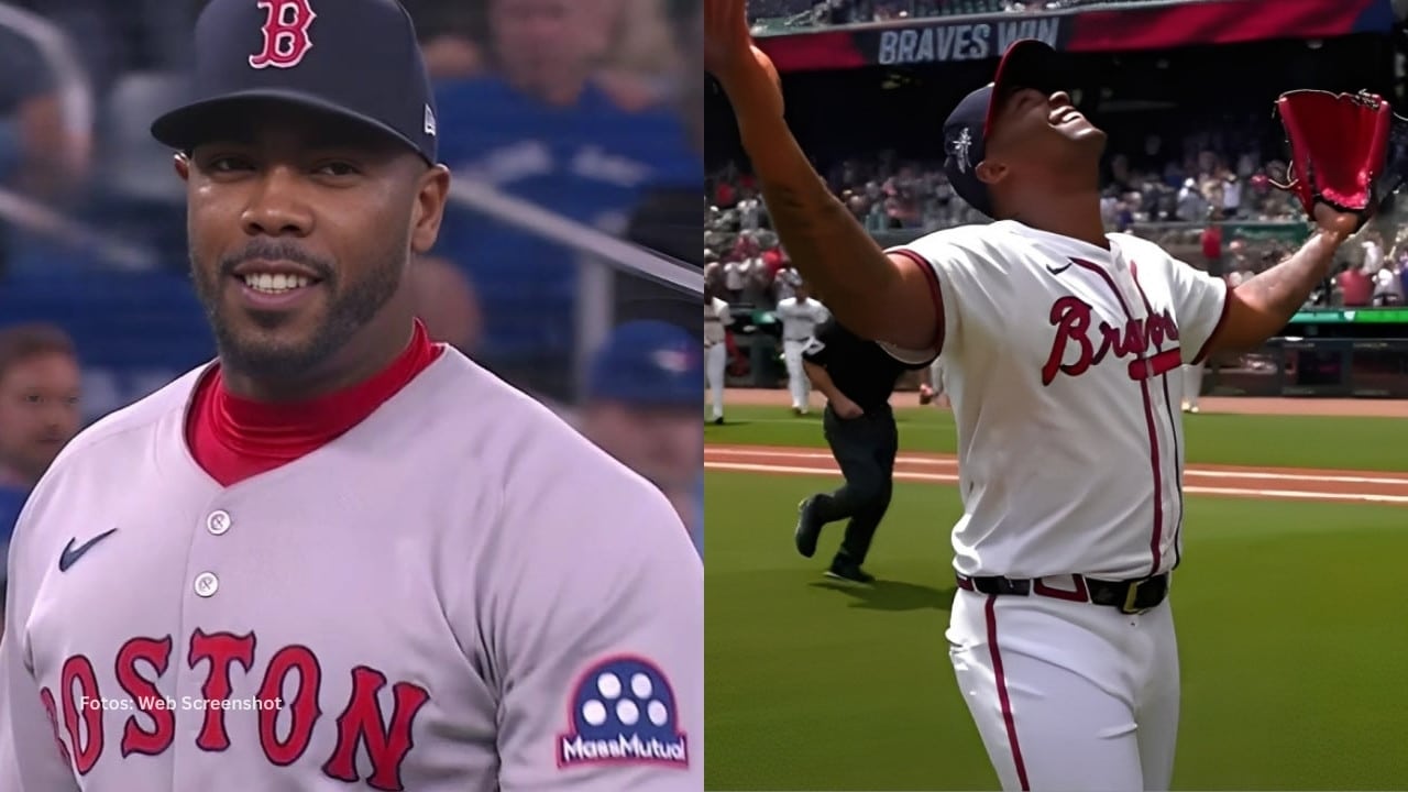 Aroldis Chapman con Boston Red Sox y Raisel Iglesias con Atlanta Braves