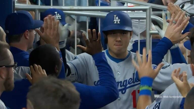 Shohei Ohtani es dueño de las dos mejores marcas de jonrones para una temporada en la historia de Los Angeles Dodgers.