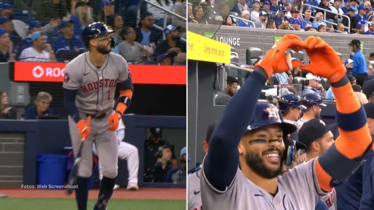 Desde su llegada a Houston Astros, Carlos Correa muestra frecuencias de .295/.347/.439/.786.