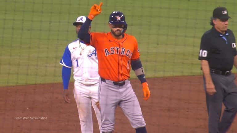 Carlos Correa ahora muestra las siguientes frecuencias con Astros en 2025: .293/.355/.446/.801.