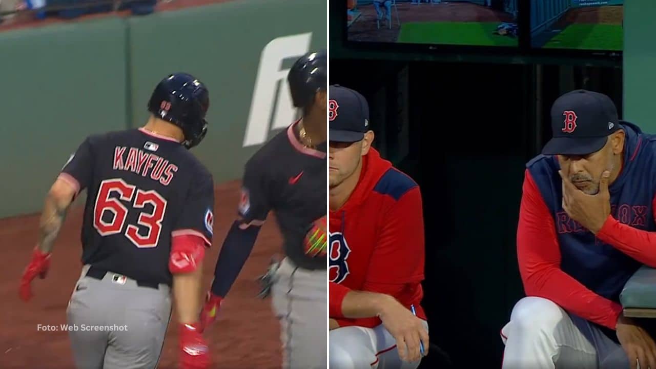 Romy Gonzalez fue el más sobresaliente con el madero por Boston Red Sox con par de imparables ante Cleveland Guardians.