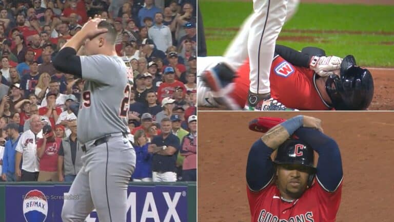 Tarik Skubal mostró descontrol contra Cleveland Guardians, que igualaron a cima en la División Central de la Liga Americana