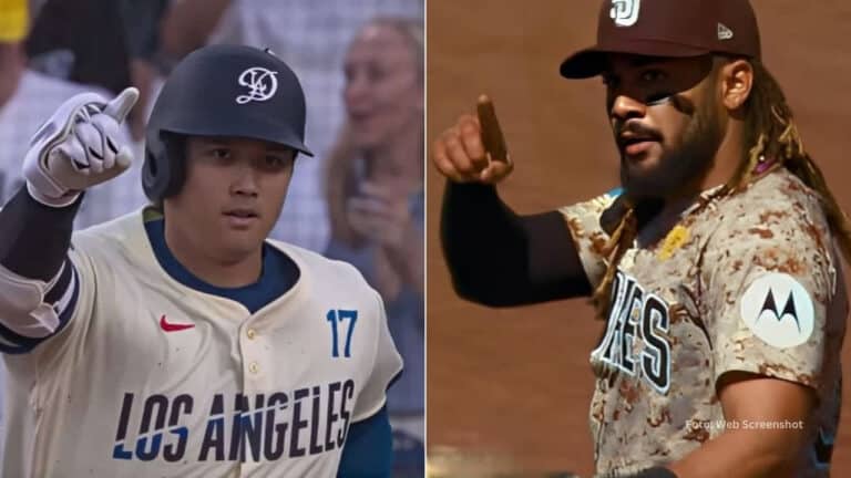 Shohei Ohtani con Los Angeles Dodgers y Fernando Tatis con San Diego Padres