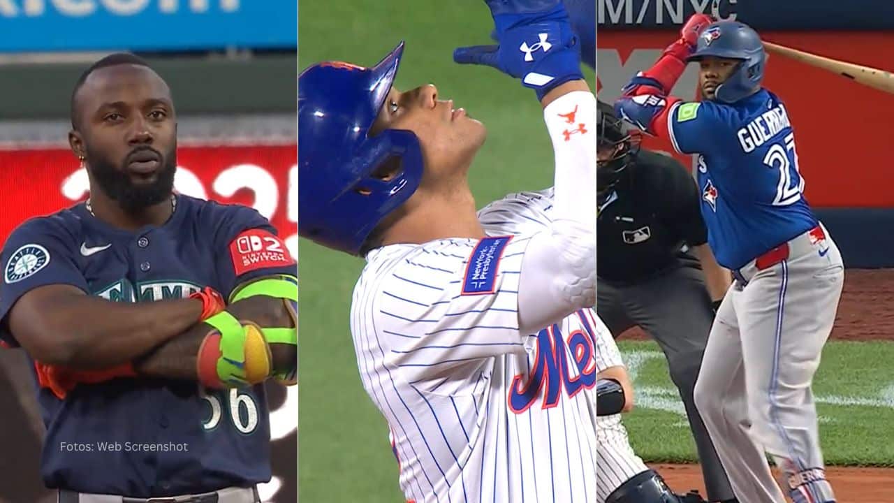 Varios peloteros latinos lograron marcas personales este año en MLB, entre ellos el jardinero de New York Mets, Juan Soto (en jonrones y bases robadas).