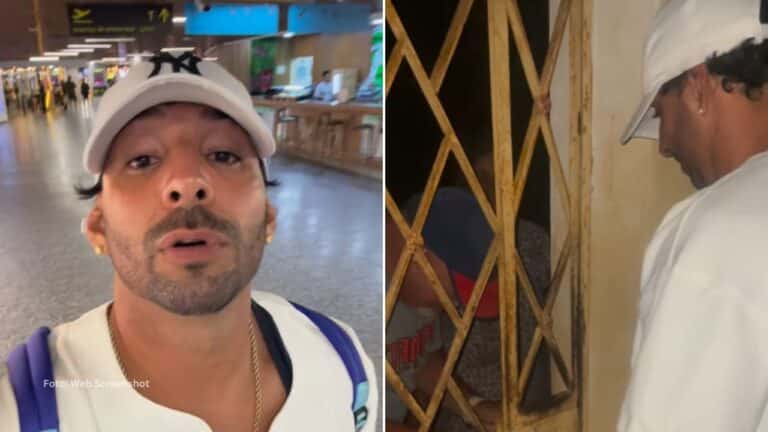 El exlanzador de Industriales que reside en República Dominicana se reencontró con sus padres y amigos reviviendo gratos momentos.