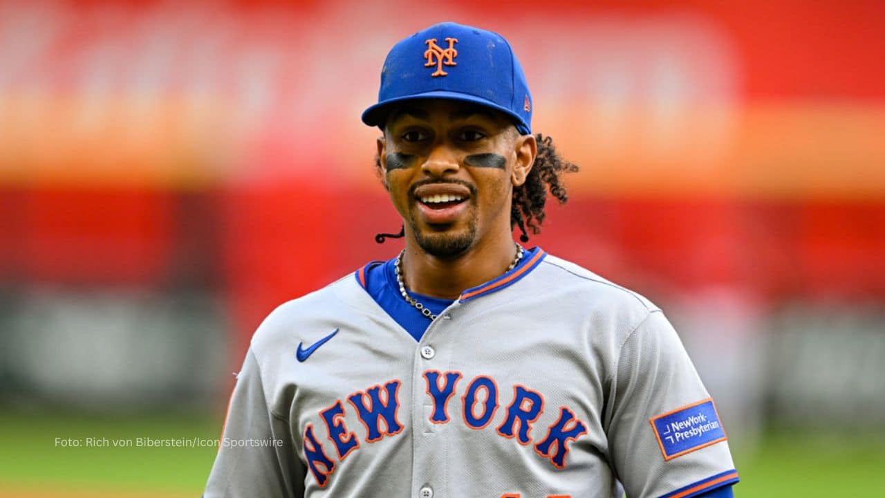 Francisco Lindor sería el primero en la historia de Grandes Ligas con semejantes estadísticas.