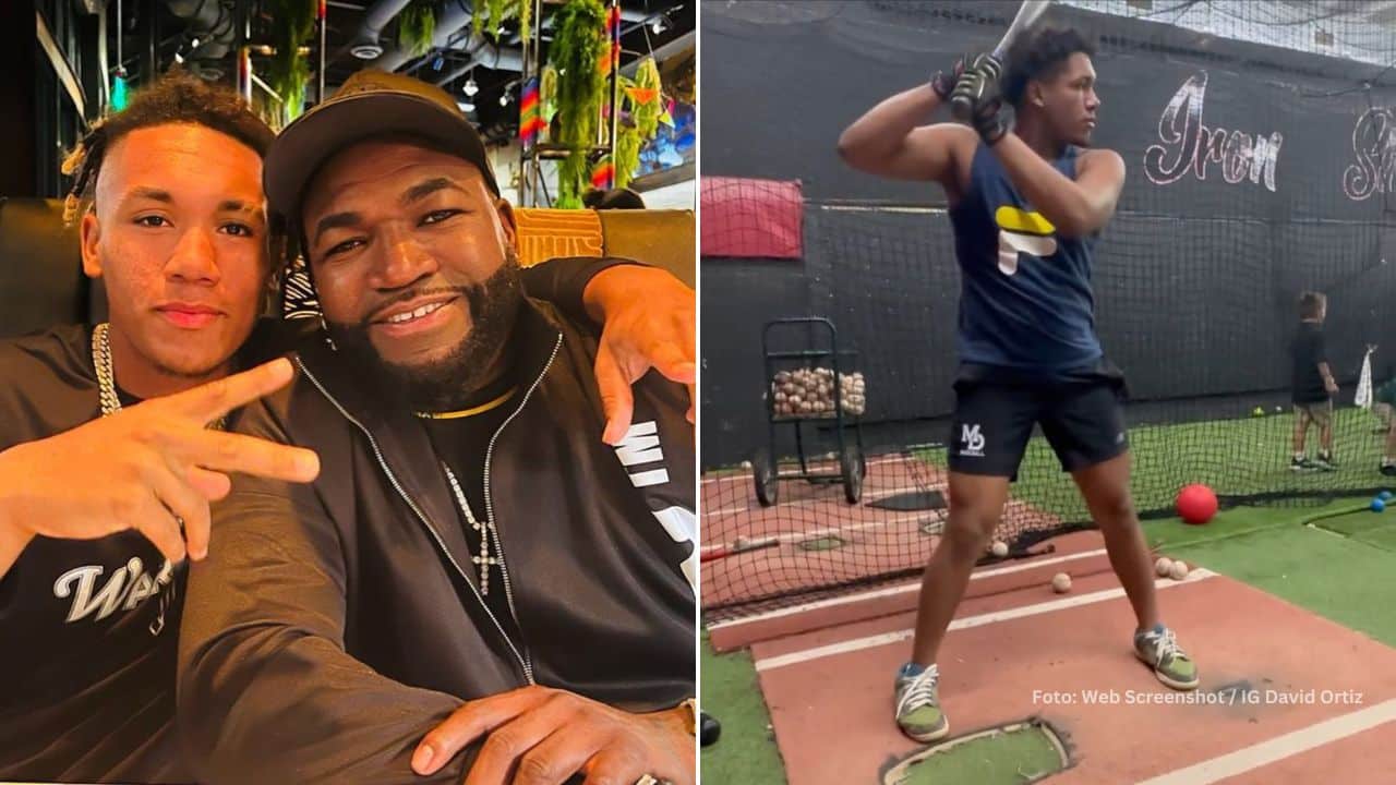 El hijo de David Ortiz viene de tener un ascenso importante en el sistema de Ligas Menores de Boston Red Sox.