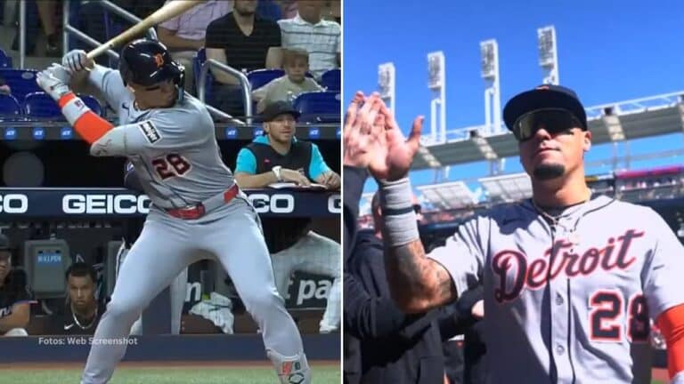 Javier Baez batea para .234 en Postemporada, siendo esta la primera vez que representa a Detroit Tigers.