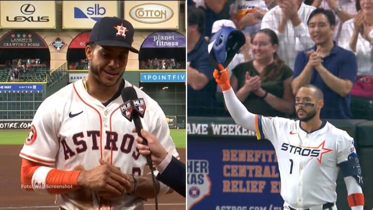 Jeremy Peña señaló que el pelotero boricua lo ha ayudado a hacer ciertos ajustes que le han funcionado a la perfección.