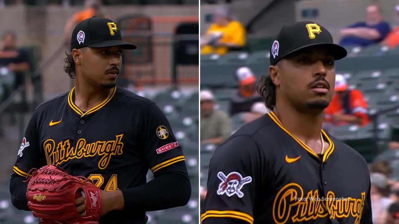 Hasta ahora, los bateadores rivales le batean para .176 a Johan Oviedo desde que subió a MLB en 2025.