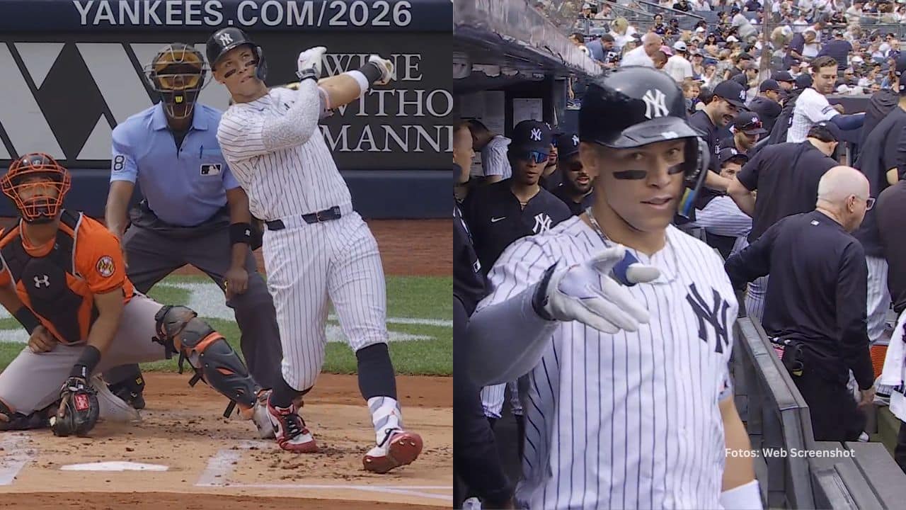 Aaron Judge espera llevarse nuevamente el galardón de MVP en la Liga Americana por segundo año seguido.