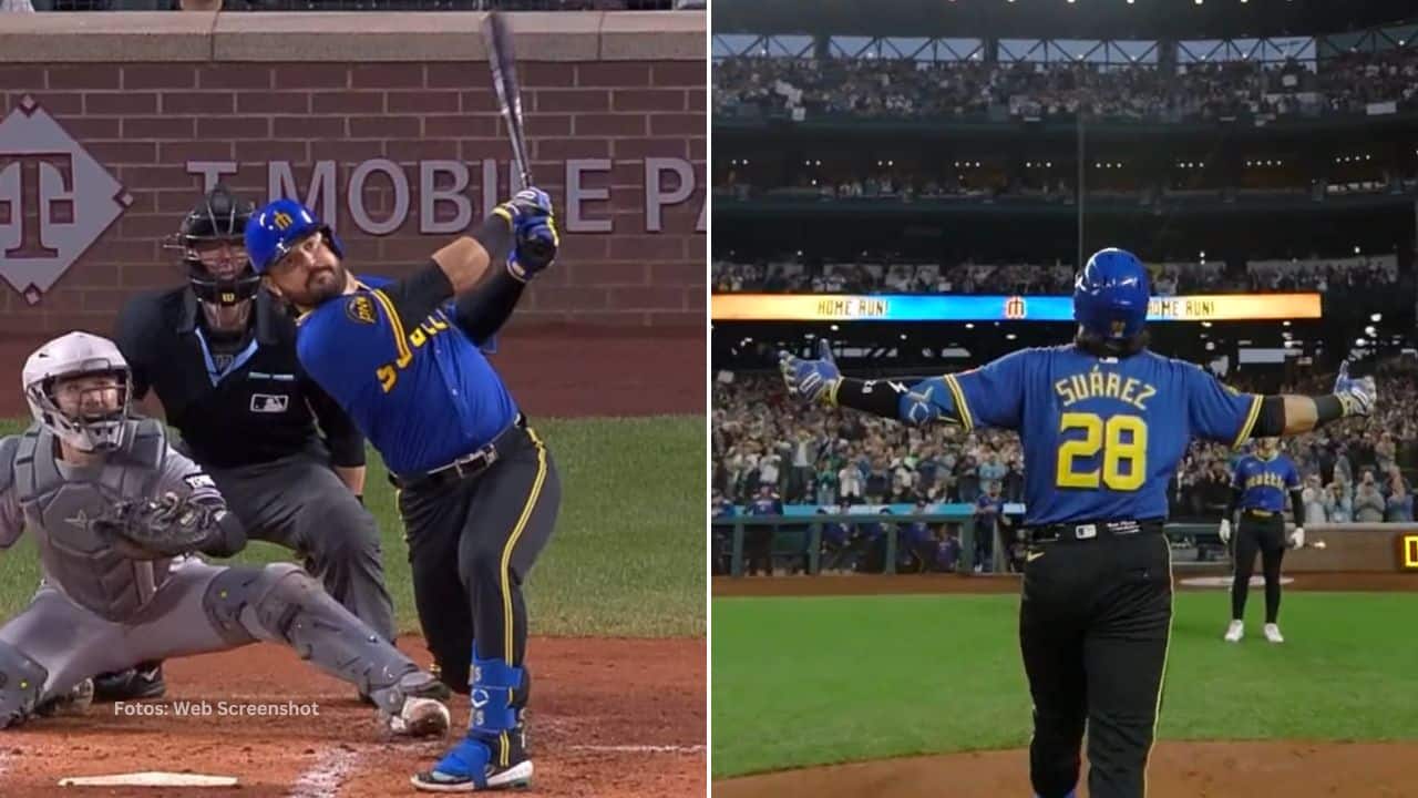 Eugenio Suárez conectó cuadrangular en noches consecutivas y acaricia importante marca de jonrones en MLB