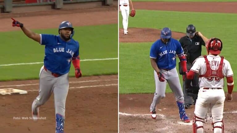 Vladimir Guerrero Jr. rompió una racha de 10 desafíos sin bambinazos en lo que va de calendario ligamayorista.