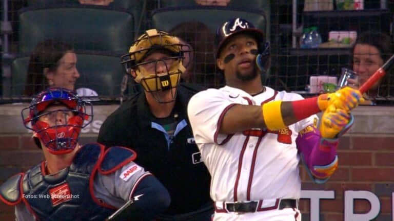 El pelotero venezolano Ronald Acuña Jr llegó a 70 carreras anotadas en lo que va de temporada MLB 2025.