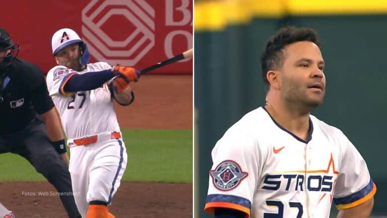 Para Jose Altuve fue el extrabase 736 de su carrera y con ellos se afianza en 5to lugar entre venezolanos.