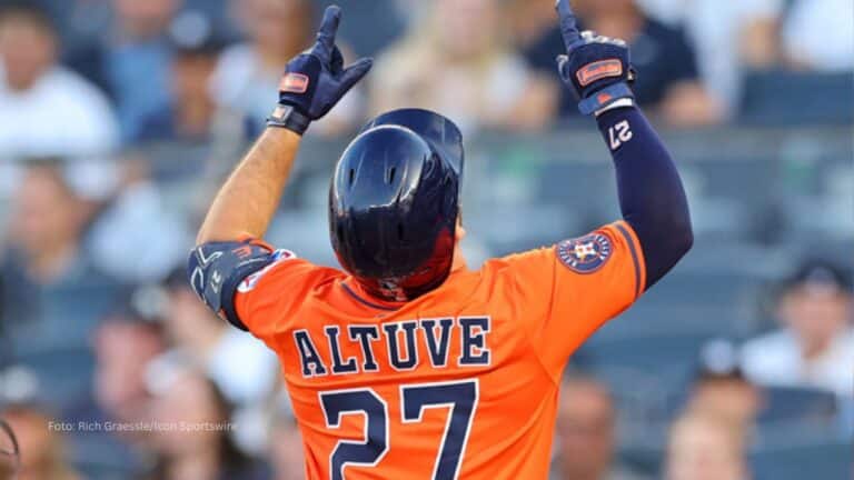 Jose Altuve sigue mostrándose como un atleta íntegro a sus 35 años de edad, siendo uno de los peloteros más importantes dentro del béisbol.