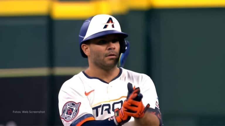 Jose Altuve en un juego con Houston Astros