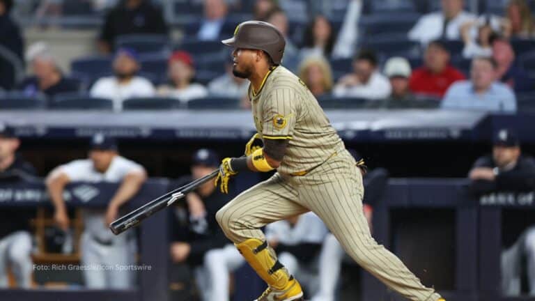 Luis Arráez tuvo una gran noche en la victoria de San Diego Padres sobre New York Mets.