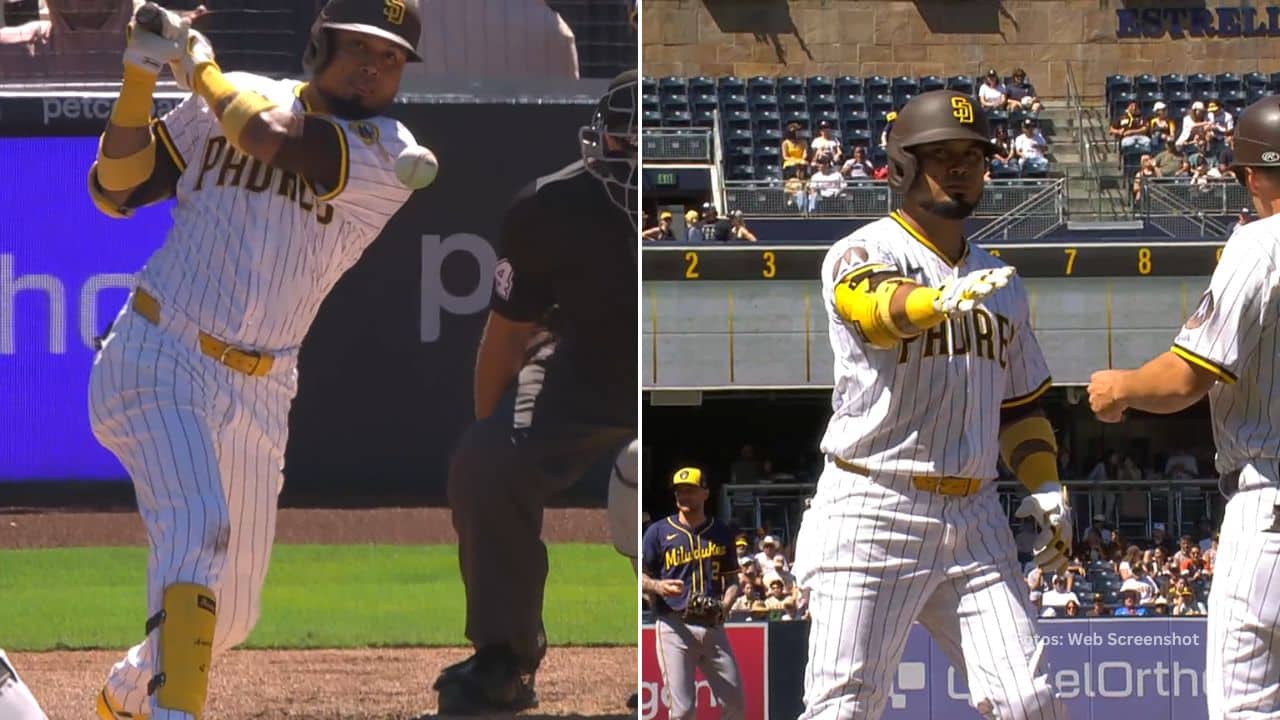 Luis Arráez batea para .353 desde que comenzó su seguidilla de imparables hace dos semanas.