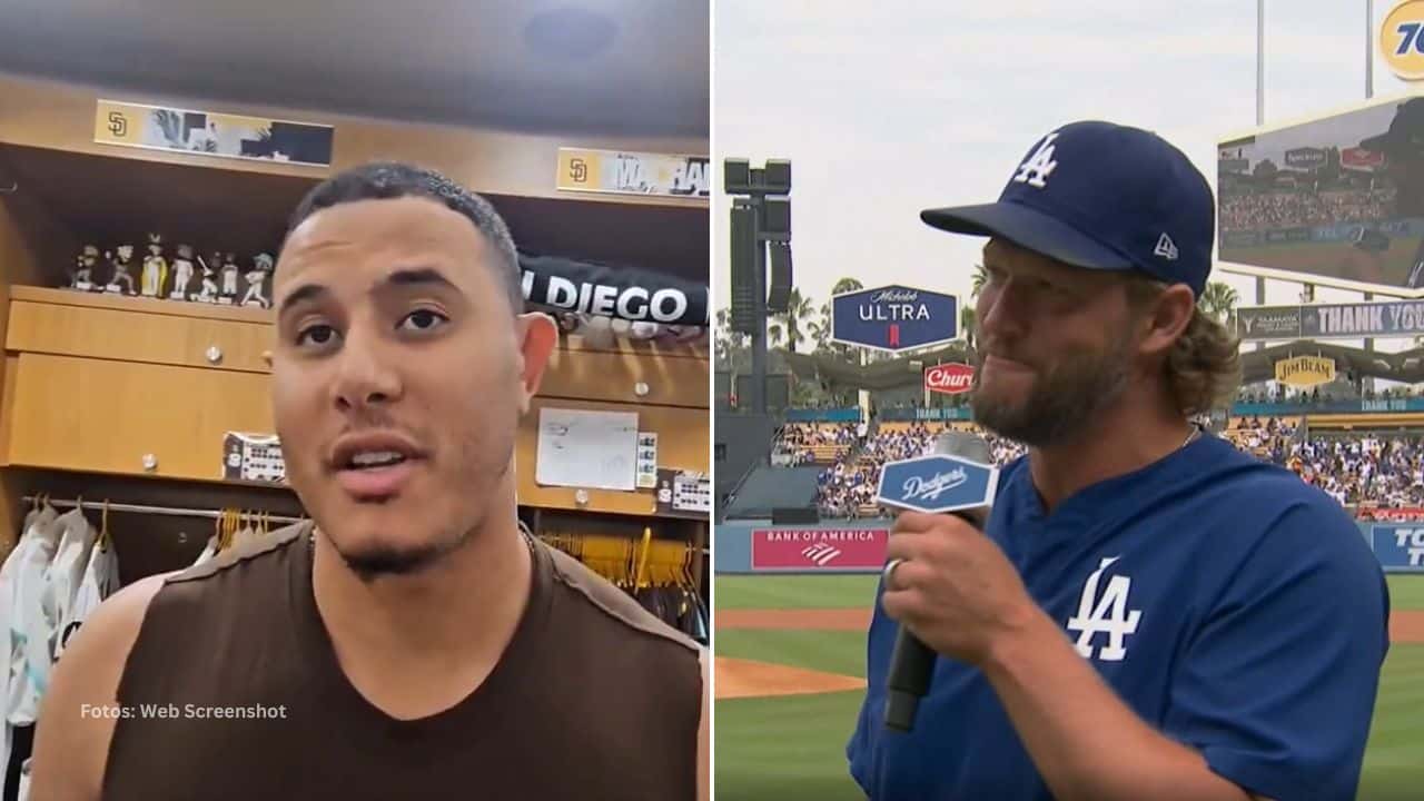 Manny Machado le conectó par de cuadrangulares a Clayton Kershaw durante su carrera.