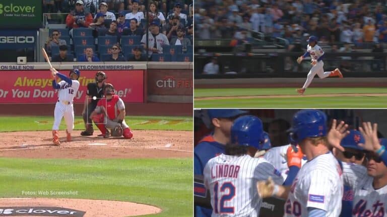 El palazo de Francisco Lindor que prendió Citi Field