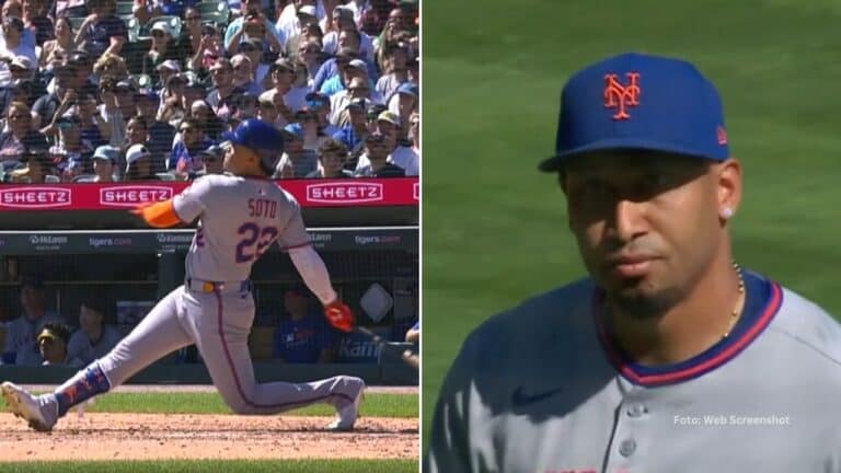 Juan Soto cargó con la ofensiva de New York Mets y Edwin Díaz selló el triunfo del equipo en Detroit.