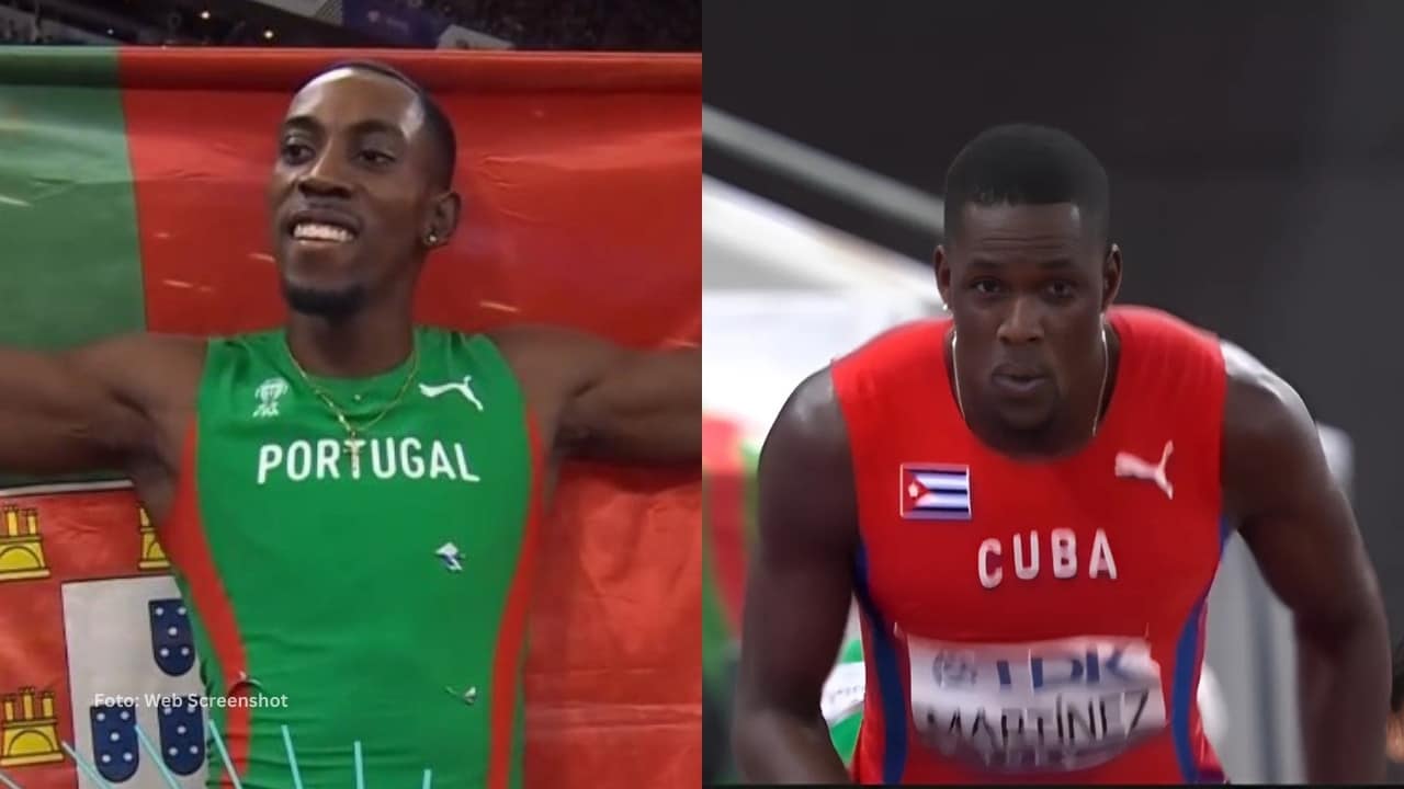 Pedro Pablo Pichardo y Lázaro Martínez en el Mundial de Atletismo