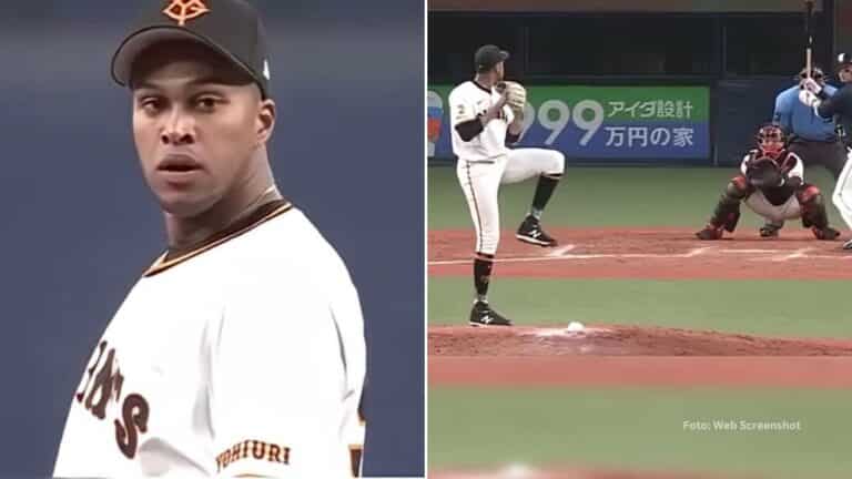 Raidel Martínez es nuevo líder en el departamento de salvados en la Liga Central de Japón.