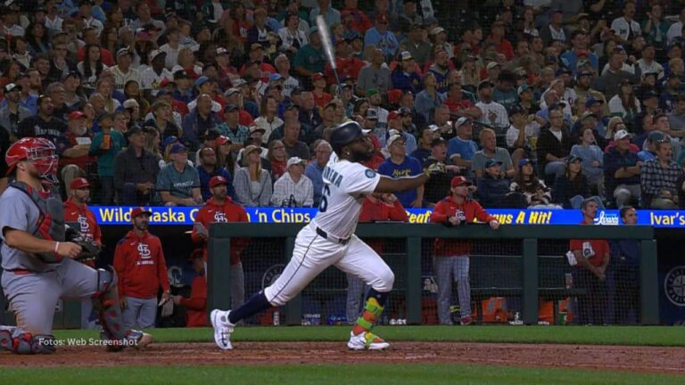 Randy Arozarena logró números impresionantes con Tampa Bay en playoffs y este año intentará hacer lo mismo con Seattle.