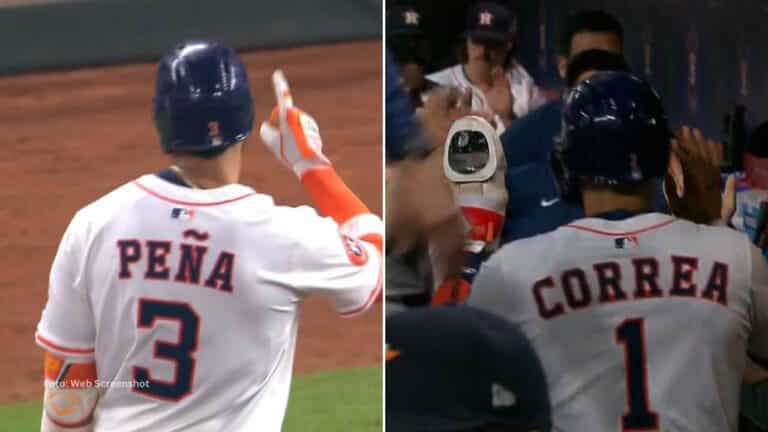 Yordan Alvarez fue el hombre grande a la ofensiva por Houston Astros con cuatro inatrapables.