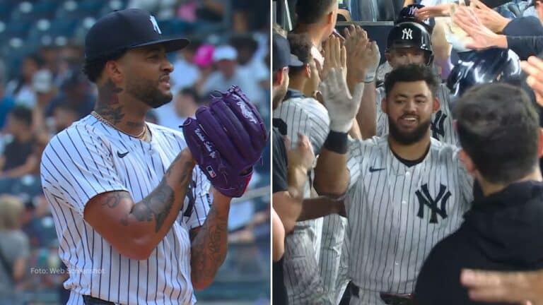 El juego entre New York Yankees y Toronto Blue Jays se demoró por casi dos horas.