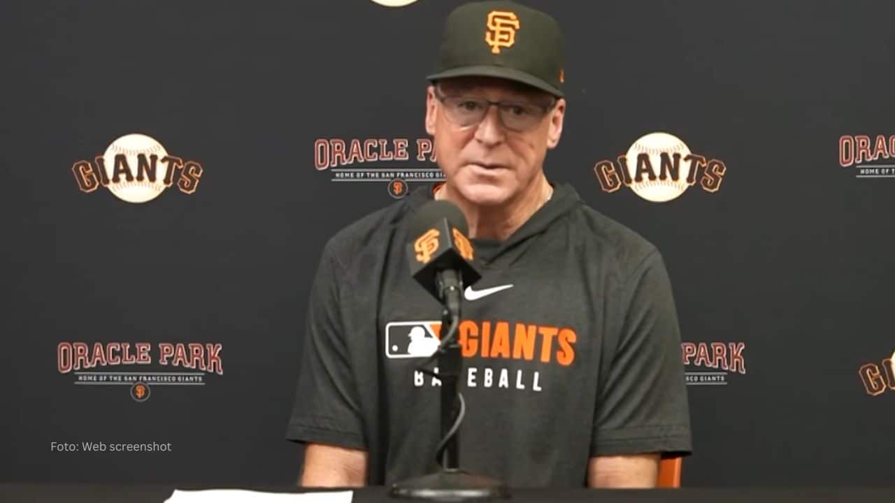 Bob Melvin acabó su ciclo en San Francisco Giants con balance negativo de victorias y derrotas.