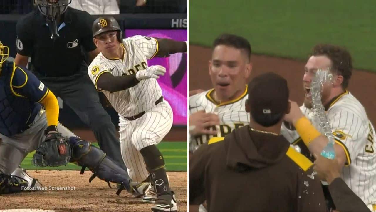 Un batazo en entradas extras del venezolano Freddy Fermin fue lo que necesitó San Diego Padres para su victoria 86 del año.