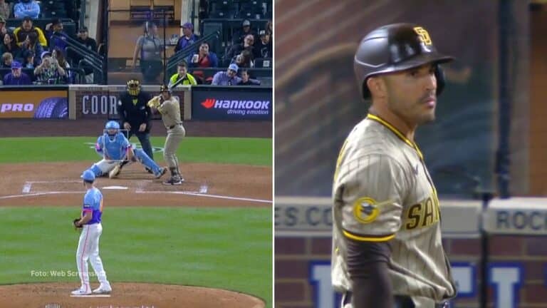 Esta es la novena blanqueada que reciben los Padres a manos de Colorado, donde la ofensiva tan solo suman tres o menos hits.