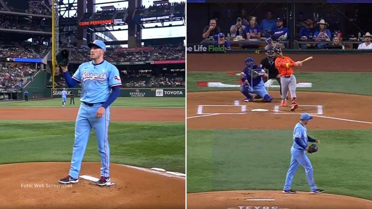 Framber Valdez cargó con la derrota para Houston Astros (12-9), aunque caminó siete episodios.