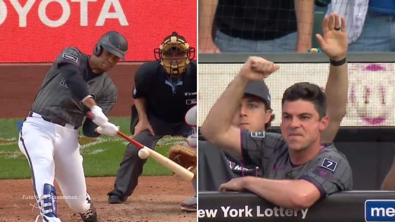 El grandesligas dominicano Juan Soto jonron 40