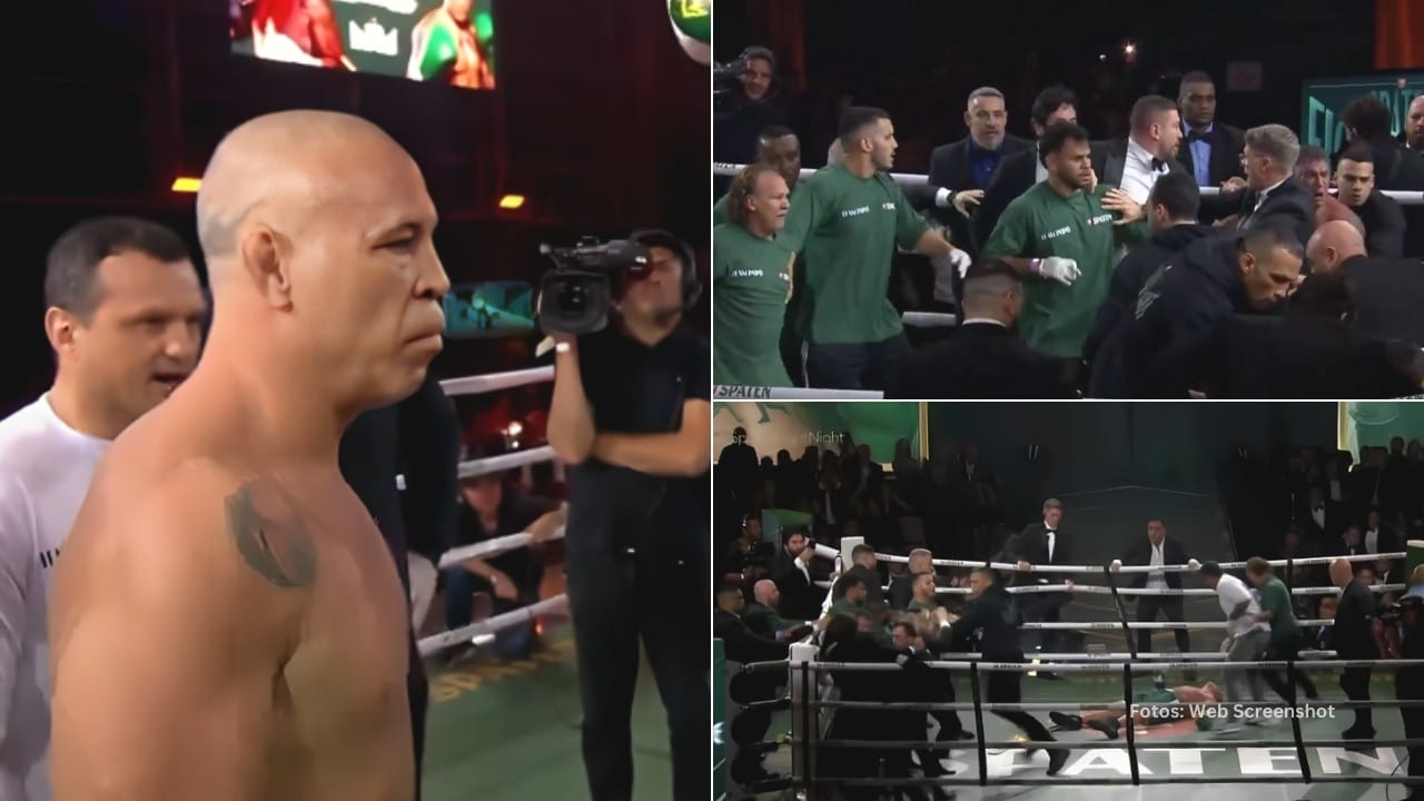 Figura del UFC Wanderlei Silva recibe fulminante y sorpresivo nocaut en trifulca