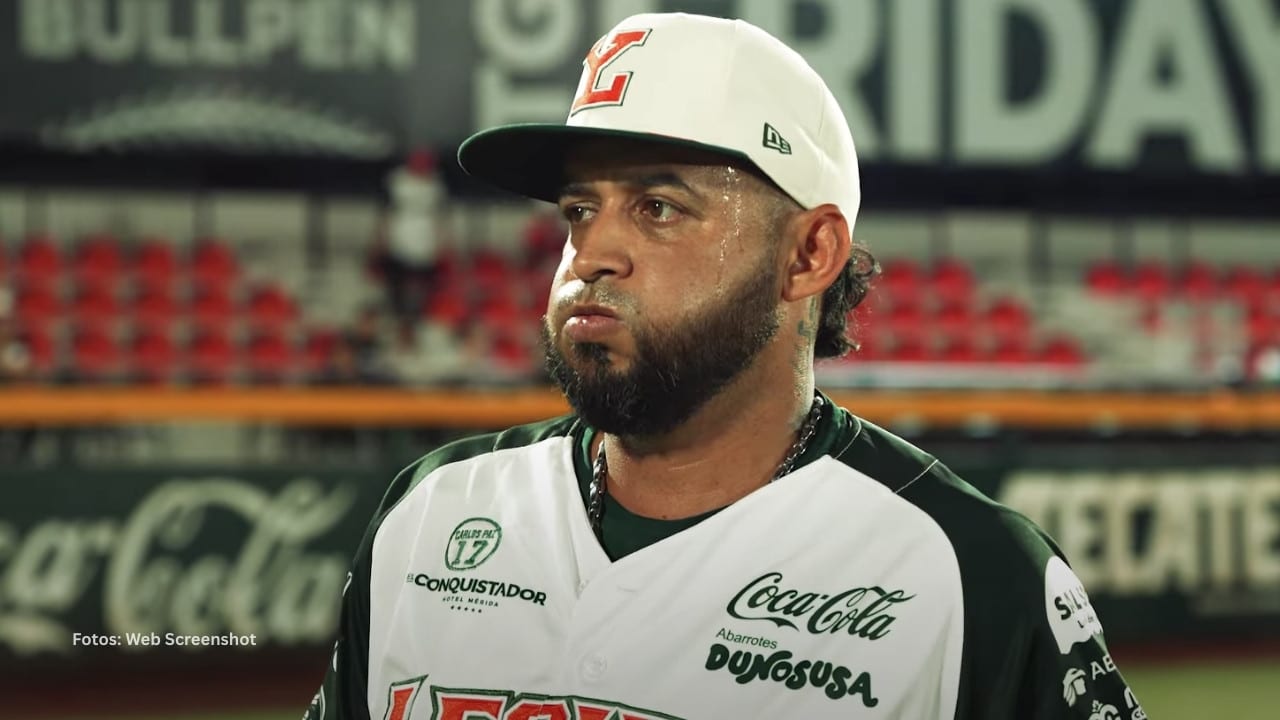 Yoanner Negrin en un juego en la Liga Mexicana