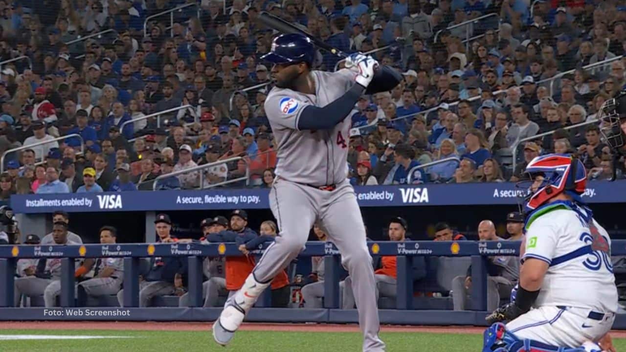 Yordan Alvarez sumó un doble y acumula cinco extrabases en sus más recientes seis partidos con Houston Astros.