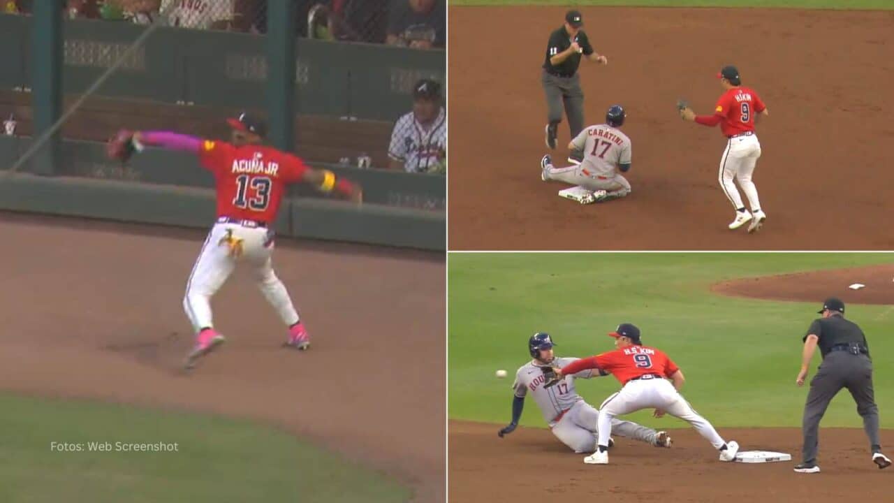 Ronald Acuña Jr., fue el precursor principal de que la derrota de este viernes 13 de septiembre no fuese más desastrosa ante Houston Astros.