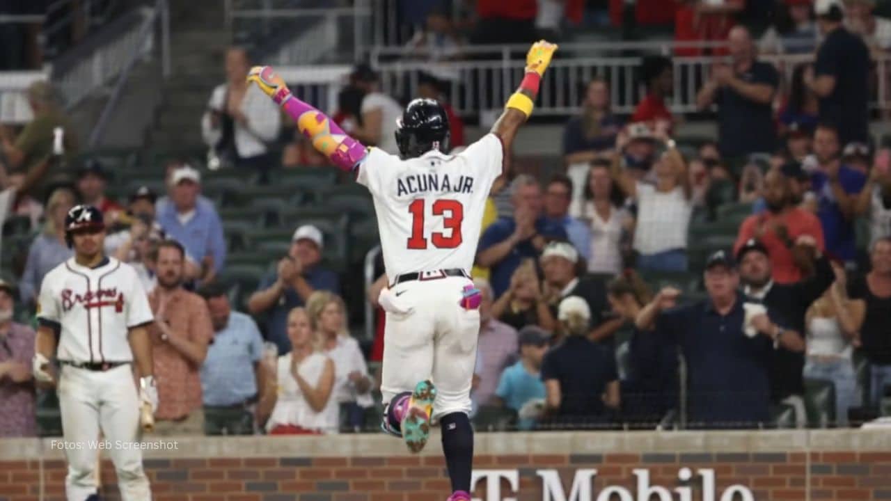 El venezolano Ronald Acuña Jr en 322 turnos al bate sigue exhibiendo métricas que presagian un 2026 prometedor.