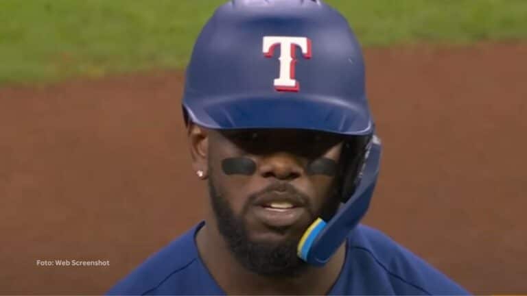 Adolis García enfrenta una temporada llena de altibajos.