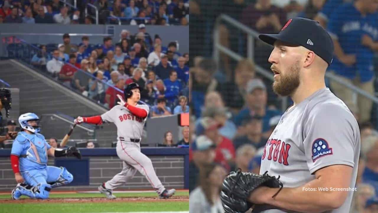 Trevor Story guió la ofensiva de Boston Red Sox con tres imparables.