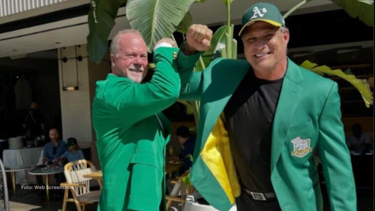 José Canseco y Mark McGwire contribuyeron en el título de Serie Mundial de 1989.