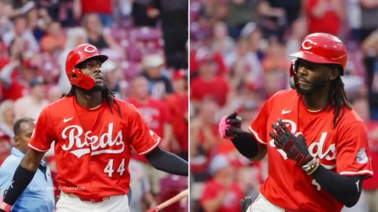 Elly De La Cruz llegó a 59 cuadrangulares de por vida