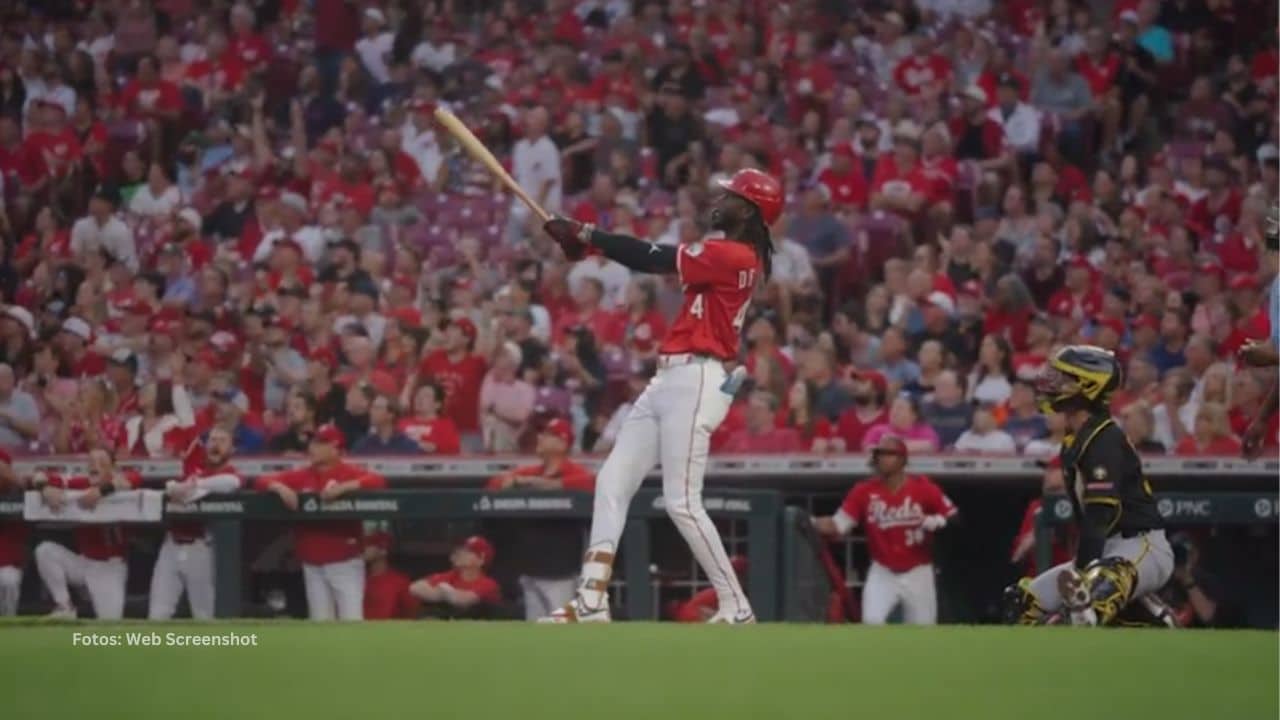 Elly De La Cruz suma 21 cuadrangulares en la presente temporada de Grandes Ligas.