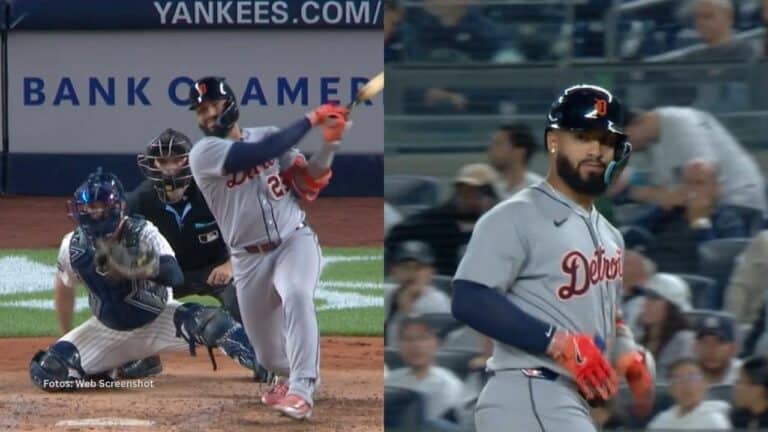 Al pelotero venezolano de Detroit Tigers, Gleyber Torres, le está cayendo bien su regreso al Bronx