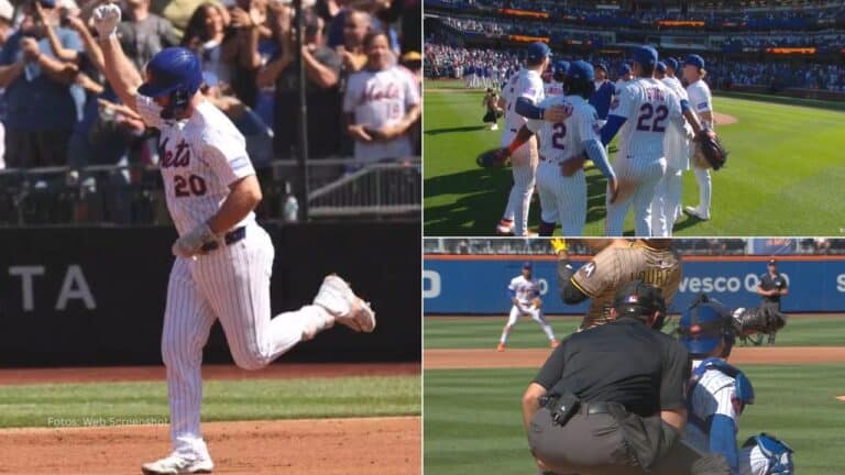 New York Mets venció 6x1 a su similar San Diego Padres durante el último de la serie el jueves 18 de septiembre